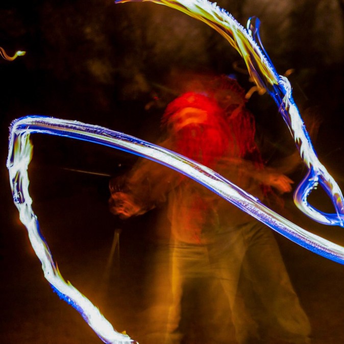 fire spinning